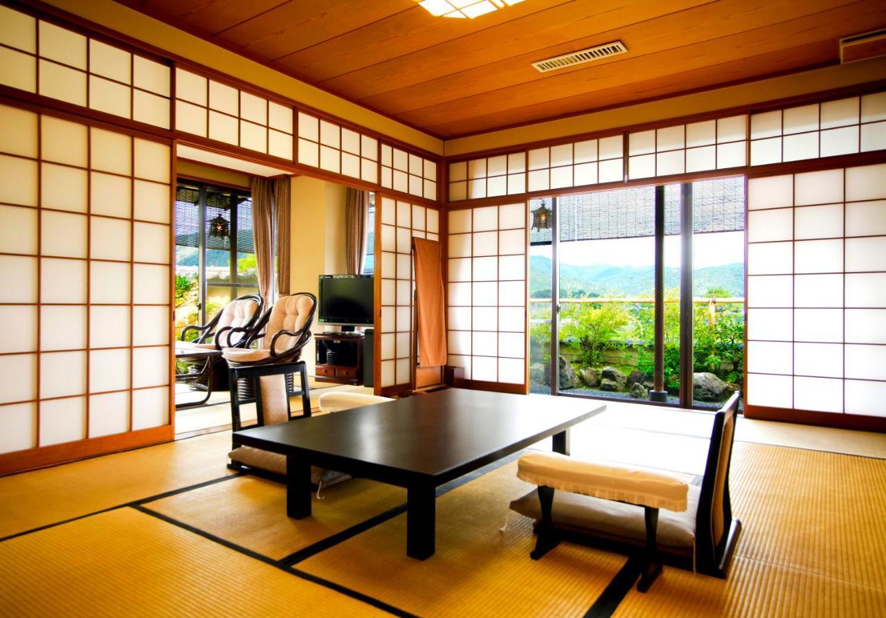 Kyoto Arashiyama Onsen Ryokan Togetsutei Exteriér fotografie