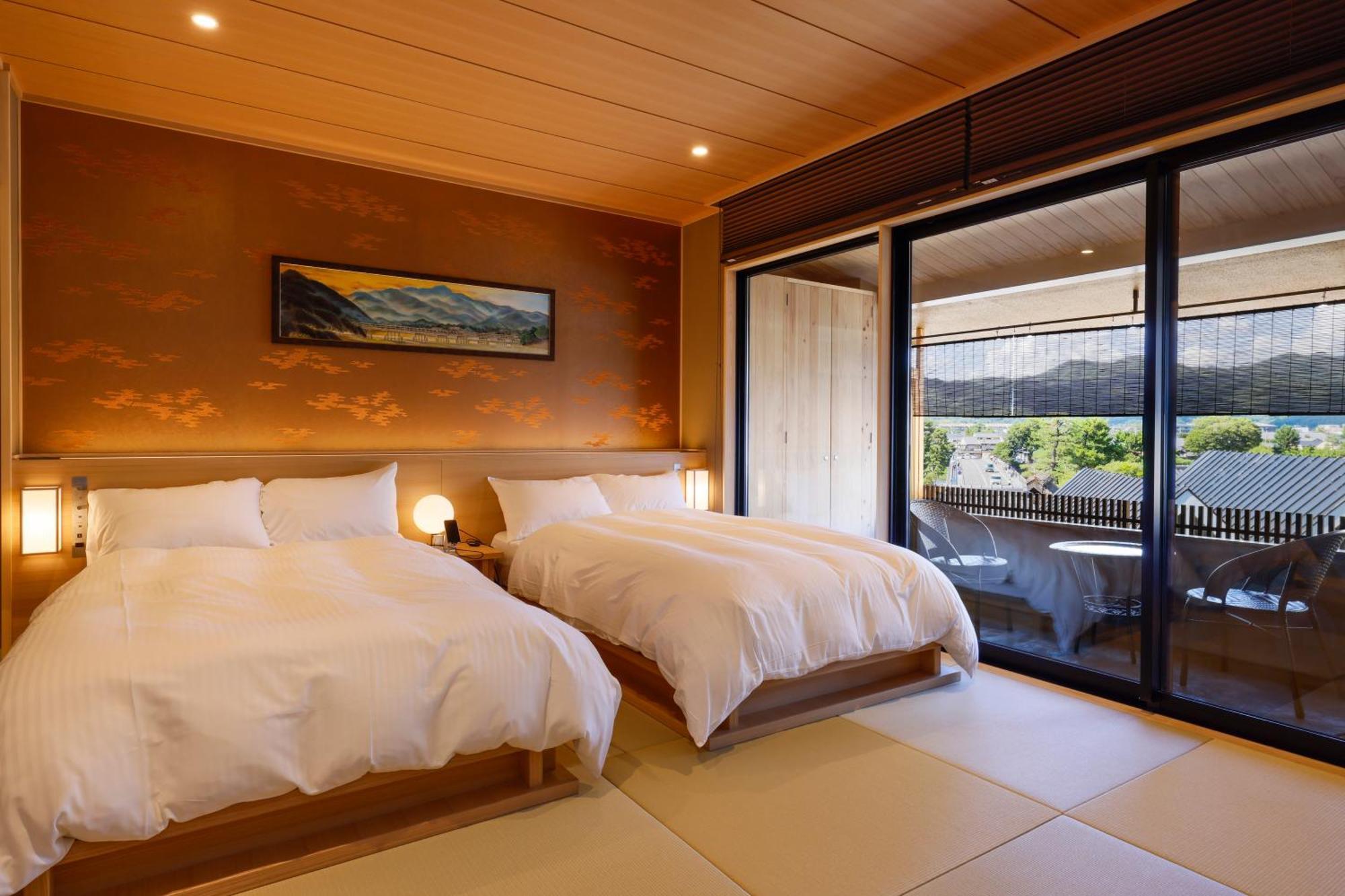 Kyoto Arashiyama Onsen Ryokan Togetsutei Exteriér fotografie