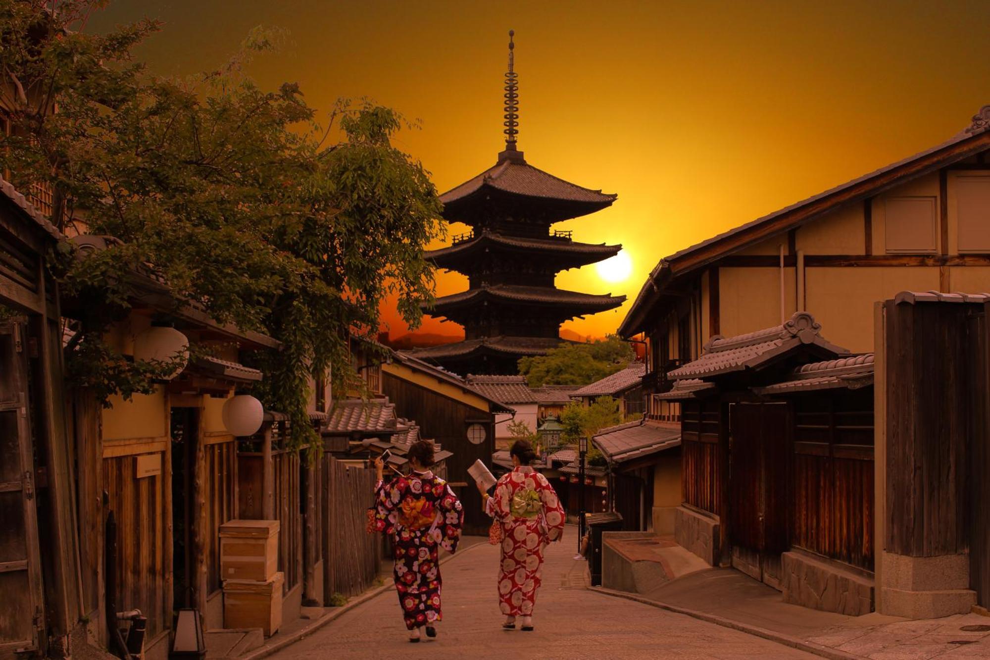 Kyoto Arashiyama Onsen Ryokan Togetsutei Exteriér fotografie