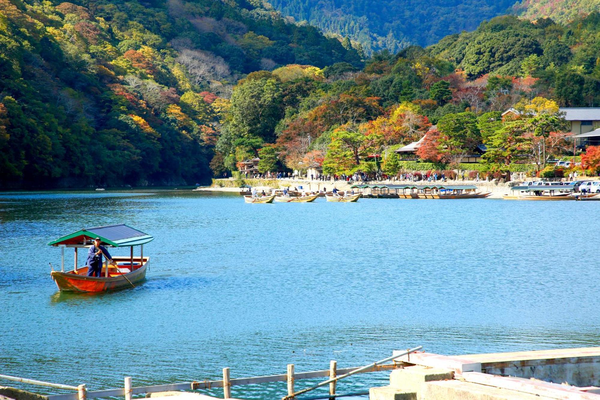 Kyoto Arashiyama Onsen Ryokan Togetsutei Exteriér fotografie