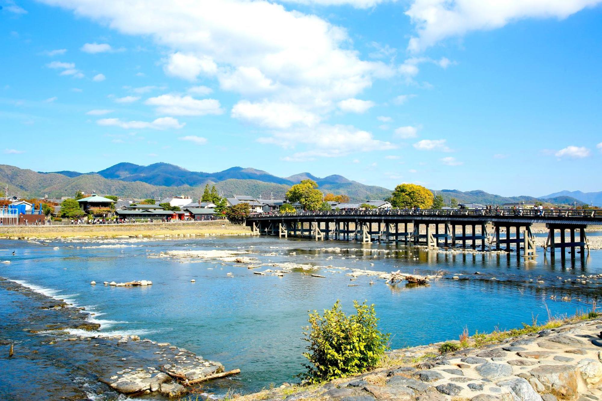 Kyoto Arashiyama Onsen Ryokan Togetsutei Exteriér fotografie
