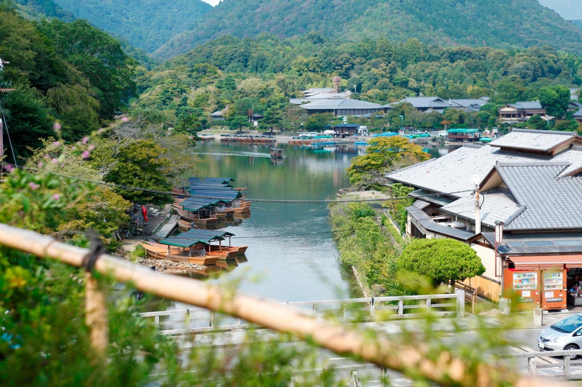Kyoto Arashiyama Onsen Ryokan Togetsutei Exteriér fotografie